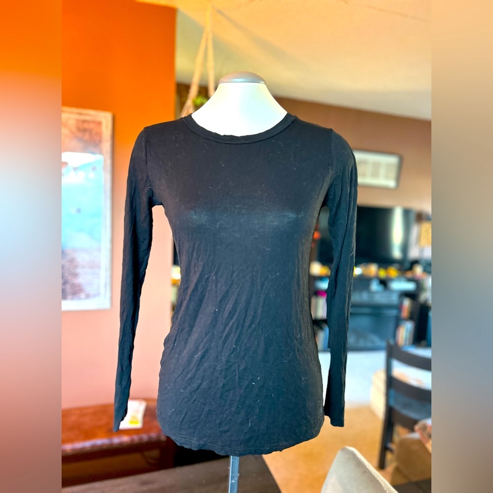 Black long sleeve shirt
